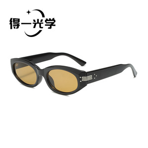 Cat Eye <b>Sunglasses</b> Black UV400 Women Fashionable Outings Driving - Product Image 4