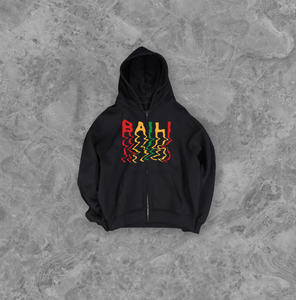 Algodón Heavyweight 450GSM Alta calidad En blanco Personalizado Logotipo propio Diseño personalizado Imprimir Logo Cremallera-Up Sólido Bordado Sudadera con capucha para hombres - Product Image 1