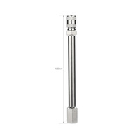 Tige d'extension universelle en laiton pour valve de pneu, rallonge de valve multi-tailles pour gonflage de pneus de voiture, camion, vélo