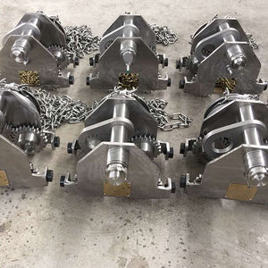 5 Ton 304 Roestvrijstalen Monorail <span class=keywords><strong>Trolley</strong></span>-Handgeschakelde Handgeschakelde I-Beam <span class=keywords><strong>Trolley</strong></span> Voor Kraan En Materiaalbehandeling - Product Image 6