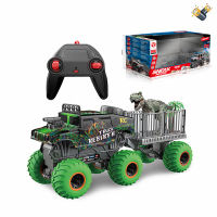Coche Teledirigido Yicheng Toys 2022, 2.4g, Escala 1/16, 6 Ruedas, con Sensor, Camioneta Monstruo con Dinosaurio y Árbol - Product Image 3