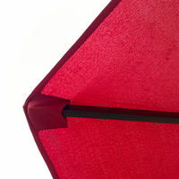 Parasol suspendu 3M Banana en stock, prêt à être expédié pour jardin, patio, cour extérieure