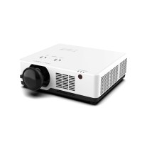 Projecteur laser 3LCD 4K haute luminosité pour les entreprises, mise au point manuelle, 4K, clarté accrue, haut-parleurs intégrés, 6000-6500 lumens