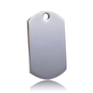 חם מכירה מתכת ריק מתכת תג לייזר שם תג תג צבע טבעי חיות מחמד מיצרן - Product Image 4