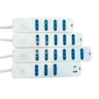 Multiprise italienne avec 6 prises USB-C, rallonge de 16A