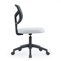Vente en gros, mobilier de maison moderne, dossier central, pivotant, ergonomique, bon marché, chaise de personnel, bureau, ordinateur, chaise en maille