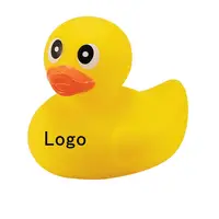 Jouet de bain en forme de canard flottant en caoutchouc, Logo personnalisé de couleur petite taille, canard en caoutchouc, jouets de bébé, pièces