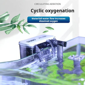 Moderne Milieuvriendelijke Kleine Indoor Fish Tank Rechthoek Plastic Hangende Filterpomp Waterspons Hang Back Accessoires Aquaria - Product Image 4