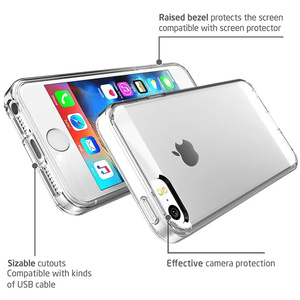 Custodia per <span class=keywords><strong>iPhone</strong></span> SE <span class=keywords><strong>5S</strong></span> 5 in TPU <span class=keywords><strong>Silicone</strong></span> Resistente Trasparente Morbida per APPLE <span class=keywords><strong>iPhone</strong></span> SE <span class=keywords><strong>5S</strong></span> 5 <span class=keywords><strong>Cover</strong></span> Protettiva Posteriore - Product Image 4