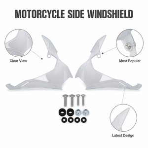 Parabrisas Lateral Nuevo y Popular para Honda CRF1100L <span class=keywords><strong>Africa</strong></span> <span class=keywords><strong>Twin</strong></span> 2024-2025, Deflector de Viento para Aventura y Turismo, Negro, Transparente, <span class=keywords><strong>Gris</strong></span> - Product Image 4