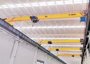 رافعة جسرية علوية أحادية السكة بحمولة 5 طن و10 طن و15 طن و20 طن بسعر تنافسي - Product Image 5