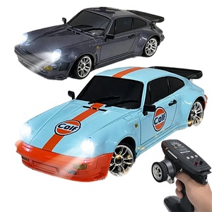 Voiture de drift RC LDRC GTR à l'échelle 1/18 LD1898 RTR avec contrôle 2,4 GHz et gyroscope pour drifts à grande vitesse et lumières LED 1898 - Product Image 1