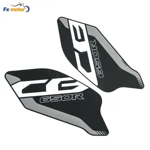 Motorcycle Anti Slip Tank Pad Protect Sticker Rubber Material For HONDA cb650r 2019-2022