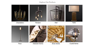 Yihao personnalisé <span class=keywords><strong>Vintage</strong></span> or suspendu lanterne fer <span class=keywords><strong>Cage</strong></span> cuisine pendentif plafonnier E26 ampoule Base pour hôtel Villa cuisine décor - Product Image 4