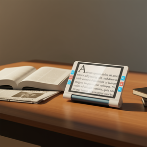 Lente d'ingrandimento digitale portatile da 8 pollici D0100X3G8HP con luce LED per lettura e test - Product Image 2