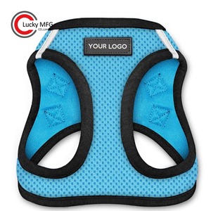 Imbracatura <span class=keywords><strong>per</strong></span> cani Step-in maglia riflettente senza trazione <span class=keywords><strong>per</strong></span> tutte le stagioni con fibbia doppio anello D <span class=keywords><strong>per</strong></span> piccoli animali da compagnia che camminano in città - Product Image 5