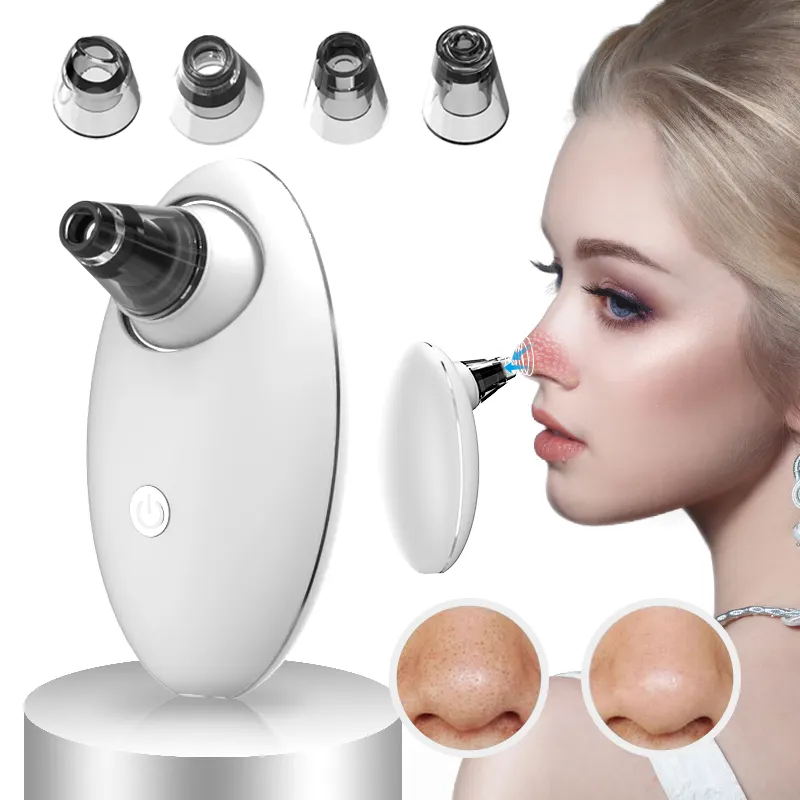 Facial electric logo microdermabrasion portable smart derma suction tool kit acne pores cleanser blackhead remove vacuum