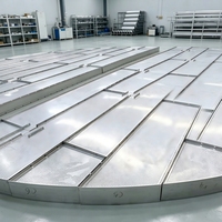 Toit flottant interne de type boîte avec joint, pieds et valve de ventilation pour réservoir pétrochimique, haute flottabilité