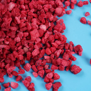 새로운 작물 오리지널 FD 동결 건조 라즈베리 부스러기 인스턴트 스낵 없음 첨가제 동결 말린 라즈베리 무너짐 - Product Image 3