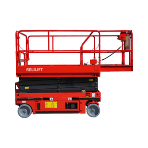 시저 리프트 접이식 다리 |   RELILIFT 7.8m 전동 플랫폼 |   2인용 100kg 용량 |   고탄소강 |   실내/실외 - Product Image 2