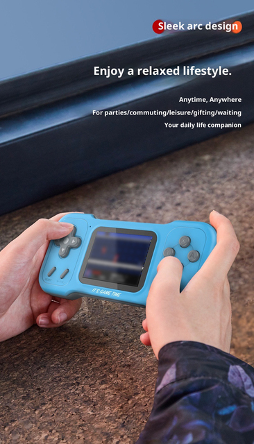 Handheld Game Console Mini Dual 500 in 1 Retro Game Console A15