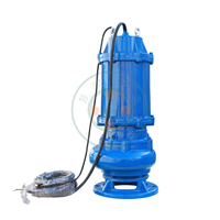 Kairun 300m3/H grande capacité série Wq traitement de l'eau sale pompe submersible pour eaux usées pompe fécale