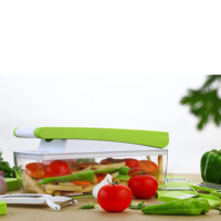 Hete Verkoop Multifunctionele 14 In 1 Fruit Groente Uiensnijder Spotter Spiralisator Shredder Hand Raspen Groente Chopper Cutter