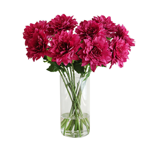 Flor de Dalia Artificial, Flor Artificial Realista al Tacto, Realista, Blanca, Rosa, Naranja, Decoración para el Hogar, Boda, Fiesta, Ramo de Regalo - Product Image 6