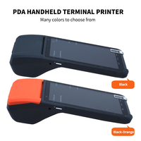 LIVERDOL Sistema de Caja Registradora de Mano con Escáner de Código de Barras Android, Máquina POS Inteligente, NFC, Bluetooth, Impresora de Terminal de 58 mm