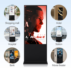 Smart Kiosk Vertical LCD Advertising Display Interactive <b>Panel</b> Digital Signage Totem Floor Standing Touch <b>Screen</b> Elevator - Product Image 3
