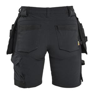 BLAKLADER - 712416459900C46 Pantalones cortos artesanos para mujer 4-Way stretch Black - EAN 7330509922705 PANTALONES DE TRABAJO PANTALONES CORTOS DE TRABAJO - Product Image 2