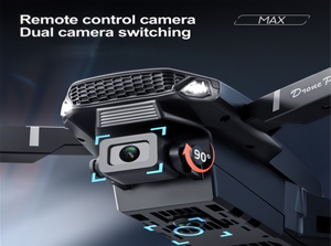 Marca Sako E99D RC Drone HD Cámara dual Cuadricóptero plegable para principiantes 2km Rango de transmisión de imagen - Product Image 6