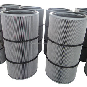 ตลับกรองอากาศแบบหมุนทรงกระบอกตลับกรองฝุ่นแบบอัดจีบสำหรับอุตสาหกรรม - Product Image 2