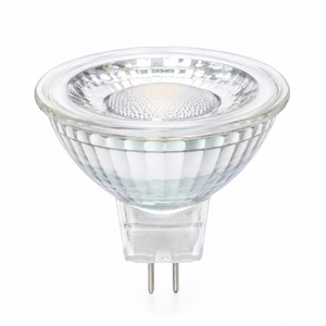 Lámpara LED MR16 de 5W con carcasa de vidrio AC DC12V, reemplazo de halógeno para iluminación decorativa interior. - Product Image 3