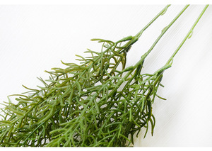 Plantes vertes artificielles suspendues, 11 pièces, faux <span class=keywords><strong>lierre</strong></span>, fleurs de vigne, aiguille de pin, plante de Simulation suspendue murale pour l'intérieur - Product Image 4