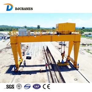 Thuyền nâng nhiệm vụ nặng nề rmg mg 30 tấn đôi dầm giàn cần cẩu lốp cao su di động cần cẩu Cab điều khiển từ xa - Product Image 2