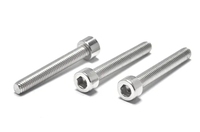 Vis à tête cylindrique YPH, métrique et impériale, tailles personnalisables, M6, à six pans creux, en acier inoxydable
