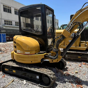 รถขุดมือสอง Caterpillar 303C มินิ 3 ตัน รถขุดไฮดรอลิกแบบตีนตะขาบ รุ่น 305.5E2 307 306 คุณภาพสูงและประสิทธิภาพดี - Product Image 1