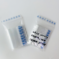 Sacs Ziplock en plastique transparent sur mesure, étanches à l'humidité, refermables, pour emballage alimentaire, vente en gros