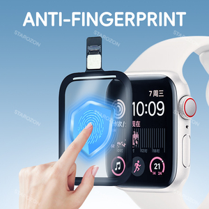STAROZON OEM Digitalizador de pantalla táctil para Iwatch S7 S8 S9 <span class=keywords><strong>SE</strong></span> SE2 40 41 <span class=keywords><strong>44</strong></span> 45 mm Reemplazo OCA Cristal de pantalla frontal para Apple Watch - Product Image 4