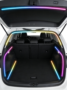 Luz LED de Conducción Diurna para Auto VW Golf 7 MK7 7.5 2014-2020 Symphony RGB LED <span class=keywords><strong>30</strong></span> Colores Control de Pantalla <span class=keywords><strong>MIB</strong></span> Intermitente 12V Interior - Product Image 5