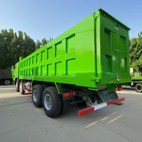 Camion benne lourd d'occasion Sinotruk Howo 8x4 Diesel Weichai 10 roues 41-50t 371ch 2019 à vendre