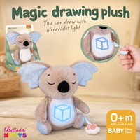 Peluche Koala Photo-Réactive Belinda, Jouets Confort Personnalisés, Fabricant de Peluches, Jouets Éducatifs pour Bébés avec Lumières, Cadeaux pour Tout-Petits