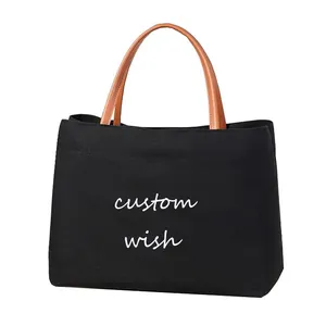 Wholesale Reusable Mother Gifts Momlife Tote Bag Foldable Shopping Mom Mama Bag with Custom Printed Logo