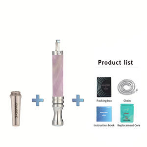 Collana in Acciaio Inossidabile con Occhio di Tigre e Tubo in Pietra Naturale con Anima in Cotone Integrata per Smettere di Fumare e Migliorare la Respirazione - Product Image 6