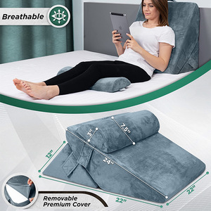 Dispositivo de giro antiescaras para ancianos postrados en cama Almohadilla de transferencia impermeable médica para pacientes paralizados en forma de U para ayudar al cuerpo Reco - Product Image 3