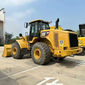 Chargeuse sur pneus Caterpillar CAT966H/966D/966F/950H d'occasion de haute qualité, modèle 2024, capacité nominale de 6 tonnes, moteur, pompe et moteur d'entraînement testés - Product Image 1