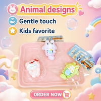 Jouets anti-stress en silicone alimentaire souple, crème, argile, capybara, petit ours, pour les 7 ans et plus, fabriqués au Zhejiang, commandes en gros
