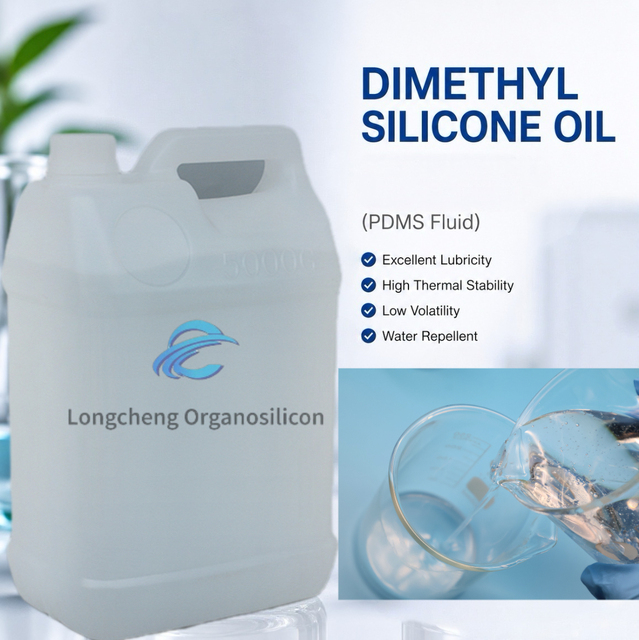 PDMS Polydimethyl Siloxane Silicone Oil Fluid CAS No 63148-62-9 High Purity 99.99% Viscosity 0.65cs-10000cs Hair Care Chemicals