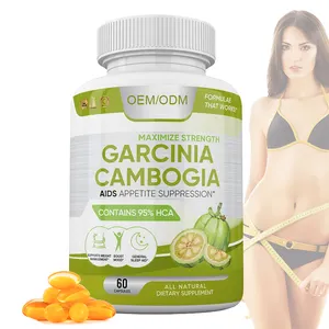 Private Label OEM Natural Herbal Fast Fat Loss Suplemento Alta Qualidade Queimador De Gordura Cápsulas Garcinia Cambogia Magro Tablet